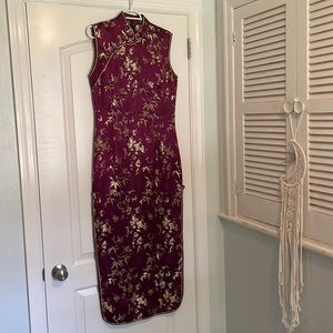 VINTAGE Asian Style Dress